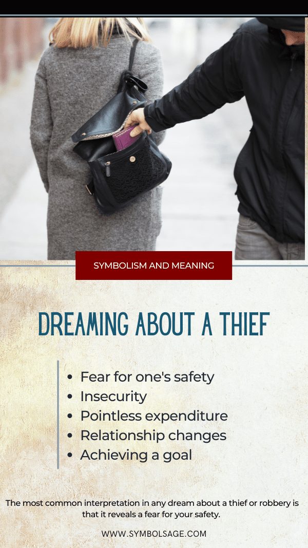 What does it mean to dream about a thief?