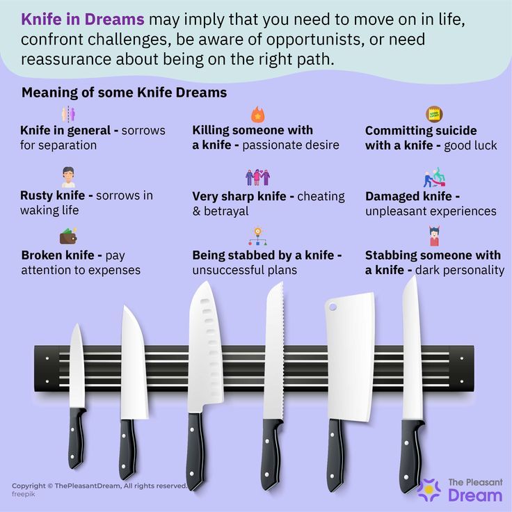 Dream analysis: the meaning of knives in dreams